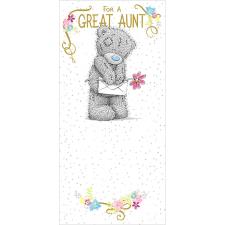 Great Aunt Me to You Bear Birthday Card Image Preview